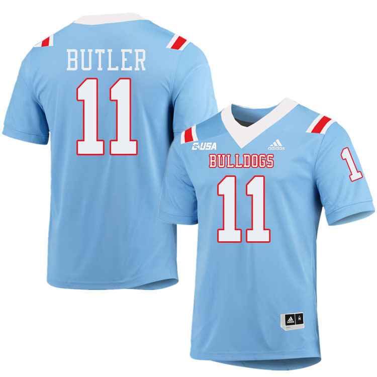 Amari Butler Louisiana Tech Jersey,LA Tech Bulldogs Football Jerseys,Uniforms,Gears-Light Blue